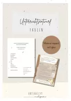 Vorschau - Stundenentwürfe - Unterrichtsentwurf Fabeln - Die Fabelwerkstatt - Wir überarbeiten unsere Fabeln in einer Schreibkonferenz - Material separat verfügbar - Deckblatt