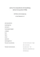 Vorschau - Stundenentwürfe - Unterrichtsentwurf Fabeln - Die Fabelwerkstatt - Wir überarbeiten unsere Fabeln in einer Schreibkonferenz - Material separat verfügbar - Seite 1