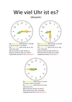 Vorschau - Arbeitsblätter - Wie viel Uhr ist es? (Viertel nach / Halb / Viertel vor) - Deckblatt