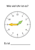 Vorschau - Arbeitsblätter - Wie viel Uhr ist es? (Viertel nach / Halb / Viertel vor) - Seite 3