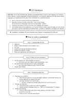 Vorschau - Arbeitsblätter - How to write a Mediation Cheat Sheet - Deckblatt