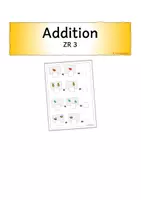 Vorschau - Fördermaterial/Inklusion - Klettmappe, erste Addition, Förderung - Seite 1