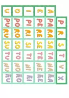 Vista previa - Juegos / Gamificación - Sílabas, familia de palabras y silabario - página 3