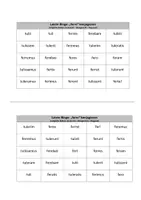 Vorschau - Interaktives Material - Latein-Bingo: "ferre" konjugieren - Deckblatt