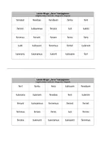 Vorschau - Interaktives Material - Latein-Bingo: "ferre" konjugieren - Seite 2
