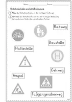 Vorschau - Arbeitsblätter - Arbeitsblätter zum Thema Verkehrserziehung (HoKi) - Seite 3