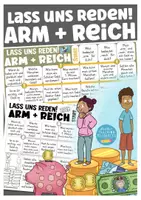 Vorschau - Spiele - Armut und Reichtum Ethik, Politik + Psychologie Lass uns reden Spiel - Deckblatt