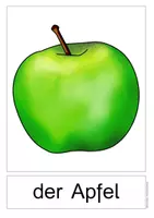 Aperçu - Feuilles d'exercices - Apprendre l' allemand: fruits et lègumes (Deutsch lernen: Obst & Gemüse) - Page 3
