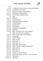 Aperçu - Feuilles d'exercices - Apprendre l' allemand: été (Deutsch lernen: Sommer) - Page 2