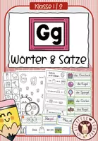 Vorschau - Unterrichtsreihen - Wörter mit „G/g“ – Lesen & Schreiben lernen | Buchstabenweg - Deckblatt