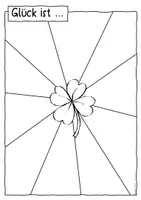 Vorschau - Mal- und Bastelvorlagen - Kreativprojekt - Glück / Glücksunterricht - Vorlagen - Seite 2