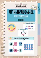 Vorschau - Poster - Einmaleins Multiplikation Umkehraufgaben_Plakate - Deckblatt