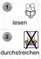 Vorschau - Arbeitsblätter - Leserätsel Schmetterling "Wer bin ich?" Klasse 1 2 - Seite 2