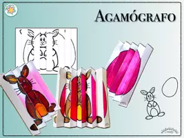 Vista previa - Unidades / Secuencias / Situaciones de Aprendizaje - Paquete de materiales „AGAMÓGRAFO“ (Arte cinético, Yaacov Agam, ilusión óptica; plegar & colorear) - página 1