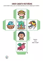 Vista previa - Juegos / Gamificación - Ordena los dados Primaverales (Discriminación Visual) - página 2