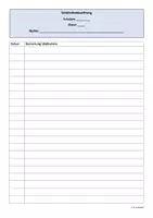 Vorschau - Anderer Materialtyp - Schülerbeobachtung (3. Klasse Bayern) - Deckblatt