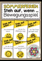 Vorschau - Spiele - Sommerferien - Steh auf, wenn ... (Bewegungsspiel) - Deckblatt