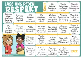 Aperçu - Jeux - jeu allemand: Respekt Lass uns reden Spiel Deutsch DAZ - Page 1