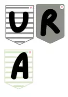 Vista previa - Unidades / Secuencias / Situaciones de Aprendizaje - Decoración y tarjetas para el rincón de lectura - página 2