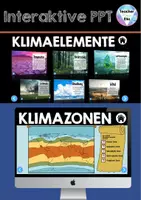Vorschau - Unterrichtsreihen - Interaktive Power Point Klimazonen & Vegetationszonen der Erde - Keine Vorbereitung - Spektakuläre Virtuelle Erfahrung - APP-Style - Seite 2