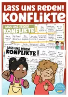Aperçu - Jeux - jeu allemand: les conflit - Konflikte Deutsch DAZ Sprechen Spiel - Page de couverture