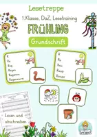 Vorschau - Spiele - Grundschrift Lesen lernen 1.Klasse, DaZ Lesetreppe Wortschatz Frühling - Deckblatt