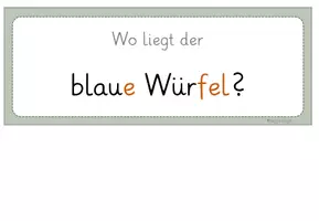 Vorschau - Fördermaterial/Inklusion - Würfelgebäude, Puzzle zu Raum-Lage-Beziehungen - Seite 3