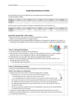 Vorschau - Arbeitsblätter - Songwriting mit Tablets - Deckblatt
