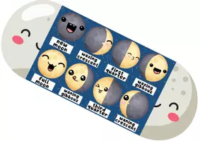 Vista previa - Juegos / Gamificación - Flipbook de las fases de la luna - página 2