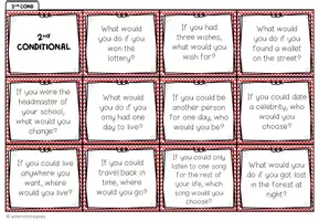 Vorschau - Spiele - 2nd Conditional - Conversation Cards - Seite 2