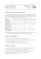 Vorschau - Arbeitsblätter - S-04 Datenklassifikation Skalenniveaus Datentypen - Seite 1