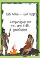 Vorschau - Stationenlernen - Ich habe - wer hat? - Steinzeit - Kartenspiel zur Ur- und Frühgeschichte - Deckblatt