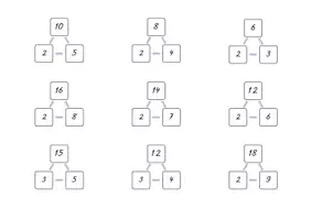 Vorschau - Spiele - Lenspiel: Aufgaben tauschen - Multiplikation im Zahlenraum bis 100 - Seite 3
