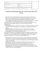 Vorschau - Arbeitsblätter - Erweiterung Handlungssituation Ich verstehe meinen Mann nicht mehr - Deckblatt