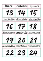 Vista previa - Hojas de trabajo - Números del 1-100 carteles y hojas de trabajo - página 3