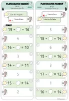 Vorschau - Aufgabenkarten - Tandemaufgaben ZR 20 - Platzhalter | Subtraktion ohne ZÜ - Seite 3