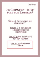 Vorschau - Unterrichtsreihen - Das Antike Rom Unterrichtsreihe - Die Germanen (Teil 4) - Seite 1