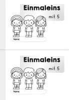 Vorschau - Arbeitsblätter - Miniheft 1x1 "5er Reihe" (Einmaleins) - Seite 1