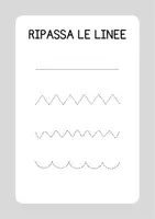 anteprima - Esercizi - Raccolta di schede di pregrafismo per la scuola dell'infanzia - Pagina 3