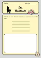 Vorschau - Arbeitsblätter - Der Muttertag - Seite 2