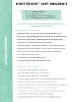 Vorschau - Arbeitsblätter - Schritt für Schritt: Hauptsatz und Gliedsatz erkennen - Seite 1