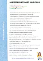 Vorschau - Arbeitsblätter - Schritt für Schritt: Hauptsatz und Gliedsatz erkennen - Seite 3