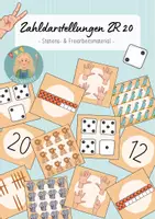 Vorschau - Spiele - Zahldarstellungen - Zuordnungsübung (ZR 10-20) - Deckblatt