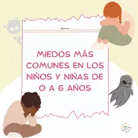 Vista previa - Tarjetas / Manipulativos - Miedos más comunes en los niños y niñas de 0 a 6 años - Portada