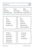 Vorschau - Arbeitsblätter - Frohe Ostern - Leseaufgaben für leseschwache Kinder - Seite 2