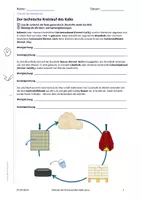 Vorschau - Arbeitsblätter - Technischer Kreislauf des Kalks - Deckblatt