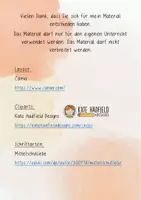 Vorschau - Präsentationen/Tafelbilder - Tafelmaterial für einen Brief - Seite 1