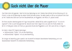 Vorschau - Spiele - Guck nicht über die Mauer: Wetter - Wortschatz - Seite 2
