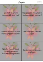 Vorschau - Arbeitsblätter - Fragen über Fragen: Thema Tod und Trauer - Seite 1
