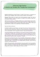 Vorschau - Arbeitsblätter - Ethik 5. Klasse – Der moralische Kompass im Alltag - Seite 2